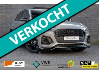 Audi Q5 55 TFSI e S edition Quantumgrey & Black luchtvering panoramadak