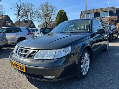 Saab 9-5 Estate 2.3t Vector Automaat,Apk 11/12/26,Airco,Cruise,Navi,Leder,Trekhaak