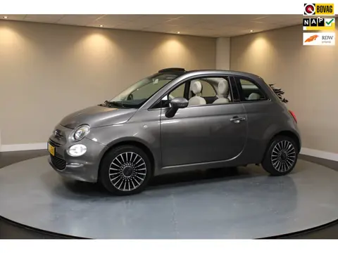 Fiat 500 C 0.9 TwinAir Turbo Lounge *Top onderhouden!* Cruise|Navi|DAB|PDC|NAP