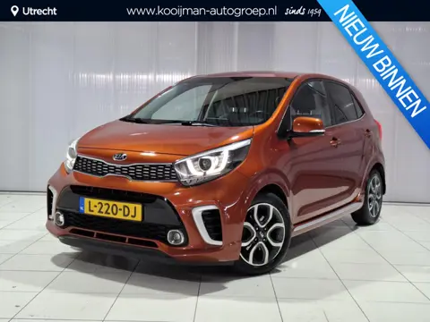 Kia Picanto 1.2 CVVT GT-Line AUTOMAAT, Stoel en Stuur verwarming, Apple Carplay/Android Auto, Naviga