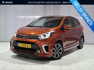 Kia Picanto 1.2 CVVT GT-Line AUTOMAAT, Stoel en Stuur verwarming, Apple Carplay/Android Auto, Naviga