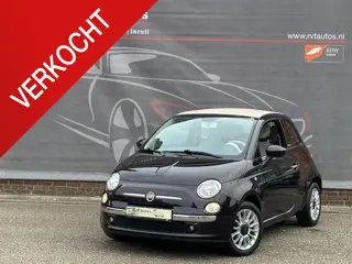 Fiat 500 C 1.2 Lounge Nieuwstaat,Half-leder,Garantie