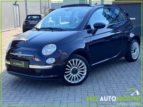 Fiat 500 C | 500C | 0.9 TwinAir Lounge | NL auto | NAP | A/C | Half leder