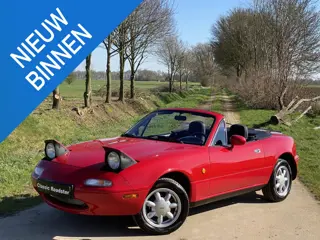 Mazda MX-5 NA 1.6i-16V 116pk 1991, CLASSIC RED, ZEER ORIGINEEL