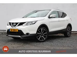 Nissan Qashqai 1.2 Tekna Automaat, Panoramadak, Leer en Navigatie