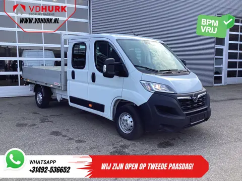 Opel Movano 2.2 140 pk DC Dubbel Cabine Open Laadbak/ 7 Pers./ 2.5t Trekverm./ Cruise/ Airco/ 288x21