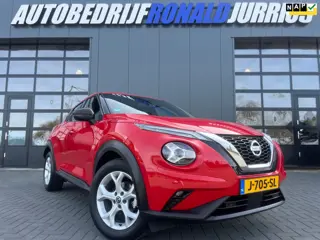 Nissan Juke 1.0 DIG-T Tekna NL.Auto/Automaat/Camera/Climatronic/Carplay/1Ste eigenaar/Dealer onderho