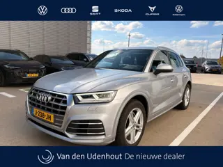 Audi Q5 50 TFSI e 299pk PHEV Quattro S edition / Trekhaak / Luchtvering / Stoelverwarming / Camera