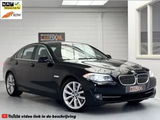 BMW 5 Serie 528i 245pk, NL-auto, 19", Leder, Achteruitrijcamera