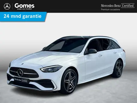 Mercedes-Benz C-klasse Estate 300 e AMG | Rijassistentie+ | Panoramadak