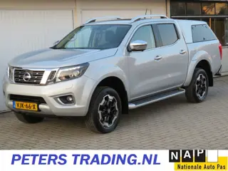 Nissan Navara 2.3 dCi Tekna AUT. 4WD 190pk DUBBEL CABINE-BE OPLEGGER-HARD TOP-NL AUTO