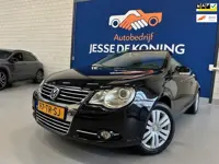 Volkswagen Eos 1.6-16v FSI cabriolet/ bj.2007 / kleur: zwart/ climate /sportvelgen/stereo scherm/6 b