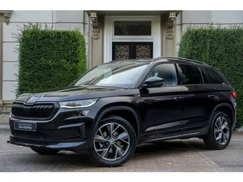 Skoda Kodiaq 2.0 TSI 4x4 Sportline Business FACELIFT | TREKHAAK | PANO | ADAPTIVE | LEDER | CANTON |