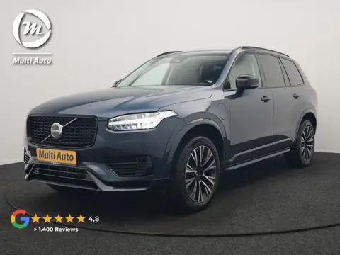 Volvo XC90 T8 Recharge AWD Plus Dark LONG RANGE 7 Persoons PHEV 455pk Dealer O.H. | Trekhaak Af Fabr
