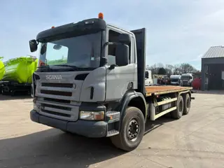 Scania P 6x4 manuel gearbox full steel (bj 2008)