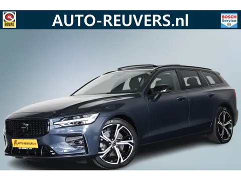 Volvo V60 2.0 B4 Ultimate Dark Panorama / Opendak /Leder / HUD / Pilot Assist / HarmanKardon / CarPl