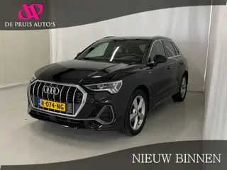 Audi Q3 35 TFSI edition one 2x S line Camera Applecarplay/Android 19inch Leer El stoelen Keylesspack