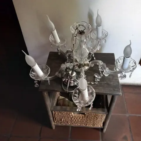 Kroonluchter 5-armig - stijlvolle hanglamp,