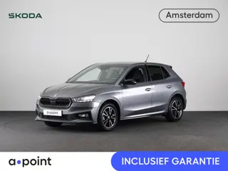 Skoda Fabia 1.0 TSI Monte Carlo 95 pk | Private lease vanaf Verlengde garantie | Navigatie via App |