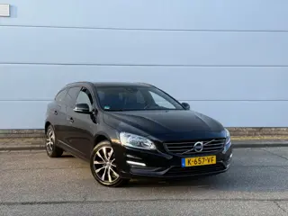 Volvo V60 2.0 D3 Polar+ (bj 2018) 150PK|AUTOMAAT|LEER|NAVI|STOELVERW