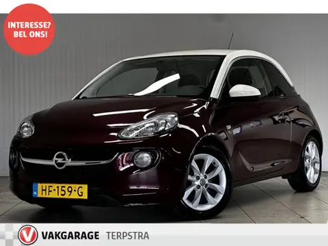 Opel ADAM 1.0 Turbo Jam/ Stoel+Stuurverw!/ 16''LMV/ Airco/ Cruise/ Bluetooth/ Multi.LEDER.Stuur/ Ele