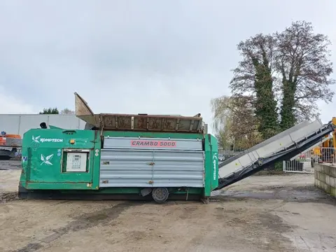Komptech Crambo 5000 shredder ce 2003 waste wood farwick