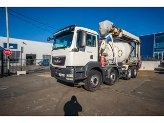 MAN TGS 32.360 BB+LIEBHERR 8m3+TAPIS THEAMS 12m (bj 2013)