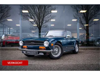 Triumph TR6 Soft Top ** RVS Uitlaat ** Spaakwielen ** Zeer mooi!!