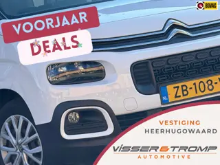 Citroen Berlingo 1.2 PureTech Feel So Good - Blanc Glacier - Nav/Carplay/Cruise