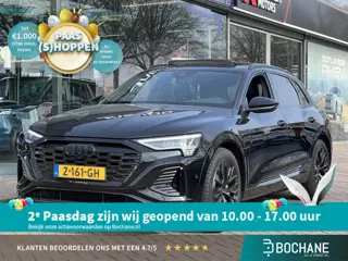 Audi Q8 e-tron 50 quattro S Edition 95 kWh Automaat 340PK | Elektrisch panoramadak | Lederen/alcanta