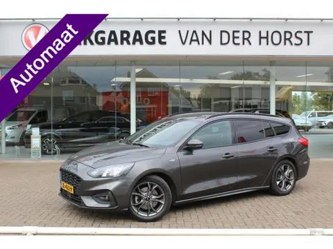 Ford FOCUS Wagon 1.0-125pk EcoBoost ST-Line AUTOMAAT ! Heel erg nette en goed onderhouden Ford Focus