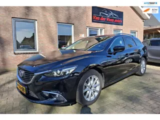 Mazda 6 Sportbreak 2.0 SkyActiv-G 165 GT-M. Dealer onderhouden, zeer netjes. O.a. cruise, navi, stoe