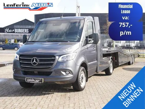 Mercedes Benz Sprinter 516 CDI 163 pk Aut. BE-Trekker met Tijhof Oplegger Navi Comand, LED Koplampen