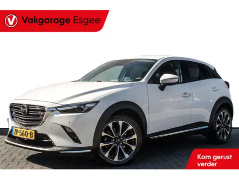 Mazda CX-3 2.0 122 PK SkyActiv-G 120 GT-M | Zwart Leer | 2 e Eign | Automaat | Ned Auto | 29DKM | Tr
