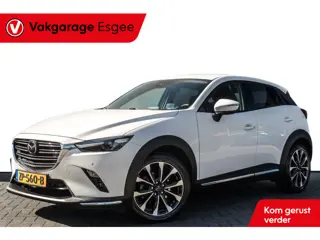 Mazda CX-3 2.0 122 PK SkyActiv-G 120 GT-M | Zwart Leer | 2 e Eign | Automaat | Ned Auto | 29DKM | Tr