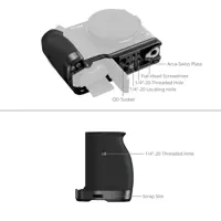 SmallRig 5466 L-Shaped Mount Plate With Silicone Handle For Nikon ZR