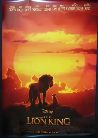 THE LION KING filmposter**