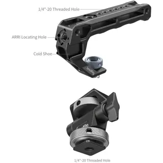 SmallRig 5322 Top Handle with Monitor Support Kit
