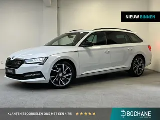 Skoda Superb Combi 1.4 TSI iV Sportline | 95% SOH | TREKHAAK | 360 CAMERA |