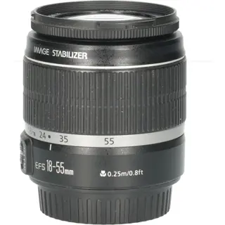 Tweedehands Canon EF-s 18-55mm f/3.5-5.6 IS CM5134