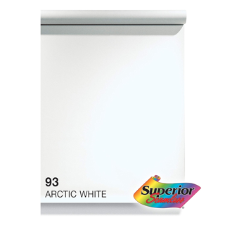Superior Achtergrondrol Artic White (nr 93) 2.72m x 11m