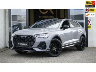 Audi Q3 Sportback 35 TFSI 3x S-Line Black Optik AUTOMAAT-CAMERA-CARPLAY-DRIVE SELECT-ELEKTRISCHE STO