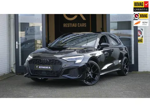 Audi A3 Sportback 35 TFSI 3x S-Line Black Optik AUTOMAAT-ACC-AUDI SOUND-CAMERA-CLIMA-KEYLESS-MATRIX 