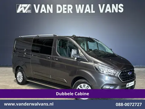 Ford Transit Custom 2.0 TDCI 131pk Automaat L2H1 Dubbele Cabine Euro6 Airco | 2x zijdeur | 5-Zits | 