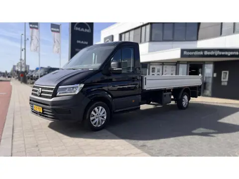 Volkswagen CRAFTER 35 2.0 TDI L4 - 180 pk Automaat 8 versnellingen Pickup , 2 geveerde stoelen