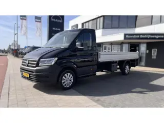 Volkswagen CRAFTER 35 2.0 TDI L4 - 180 pk Automaat 8 versnellingen Pickup , 2 geveerde stoelen