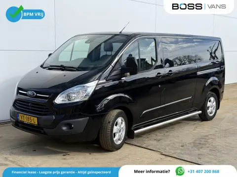 Ford Transit Custom 2.0 TDCI 155PK L2H1 Dubbele Cabine Dubbele Schuifdeur Leer Airco Cruise Control 