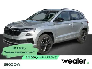 Škoda Karoq Sportline Ultimate 1.5 TSI 150 PK DSG | Automaat | Trekhaak | Panoramadak | Led Matrix v