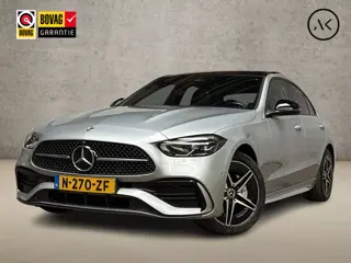 Mercedes-Benz C-Klasse 300 e AMG Line 279Pk Automaat (PANORAMADAK, APPLE CARPLAY, GROOT NAVI, BURMES
