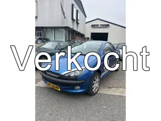 Peugeot 206 CC 1.6-16V Leuke sportieve Cabrio. Apk t/m 29-08-2026